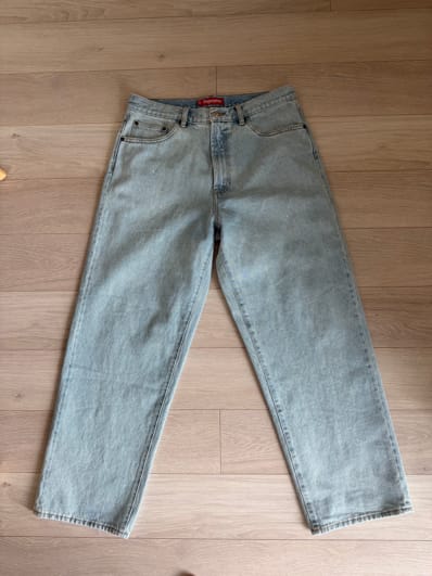 Supreme Baggy Jean (26SS) "Light Washed Indigo"