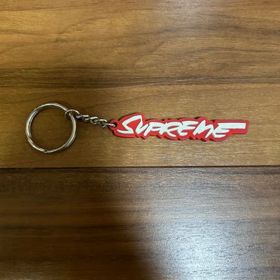 Supreme Futura Logo Keychain "Red"