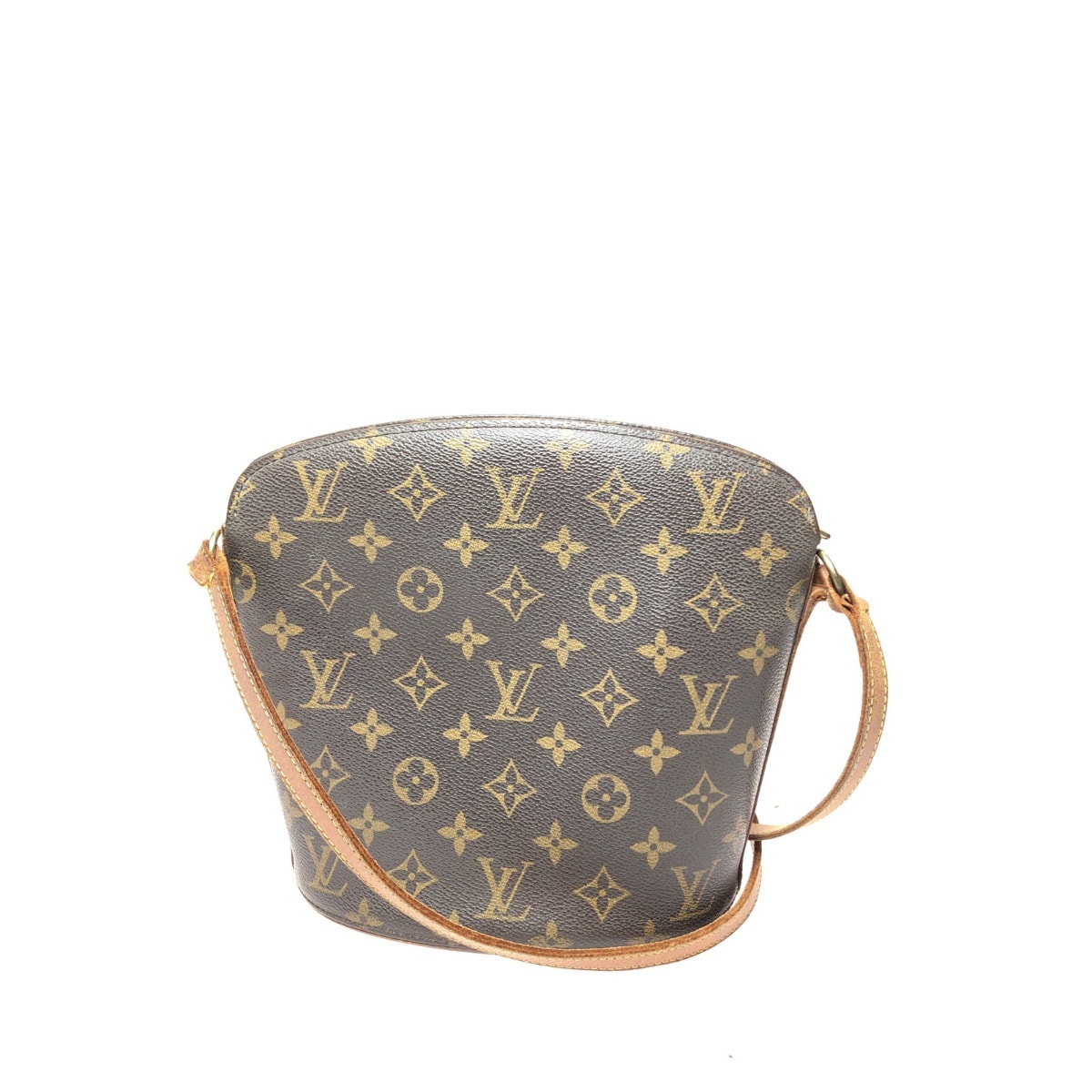 ▼▼LOUIS VUITTON ルイヴィトン レディース ショルダーバッグ 斜め掛け モノグラム エクリプス ドルーオ M51290 ブラウン