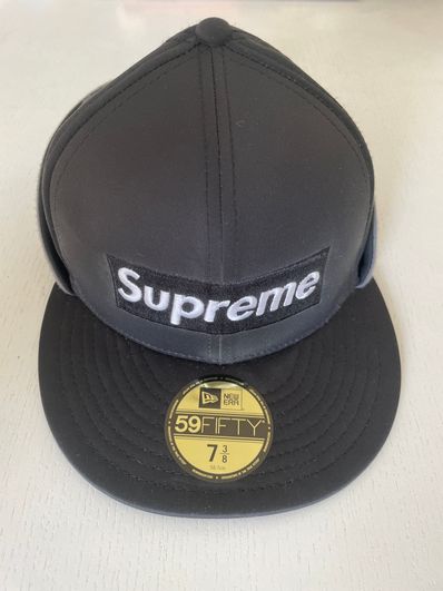 Supreme WINDSTOPPER Earflap Box Logo New Era "Black"