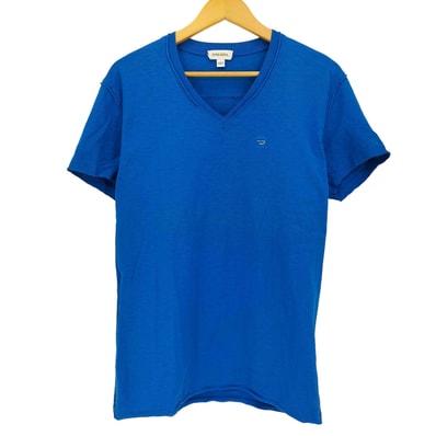 ロゴ インサイドアウト Vネック S/S Tシャツ【1142753482913】