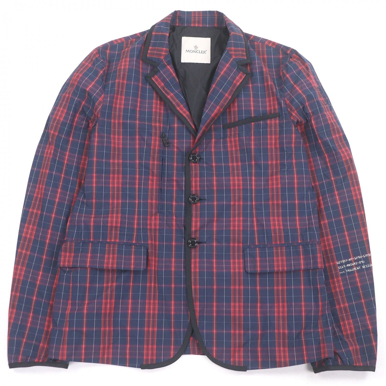 極美品 モンクレールジーニアス 7 フラグメント ヒロシフジワラ ジャケット