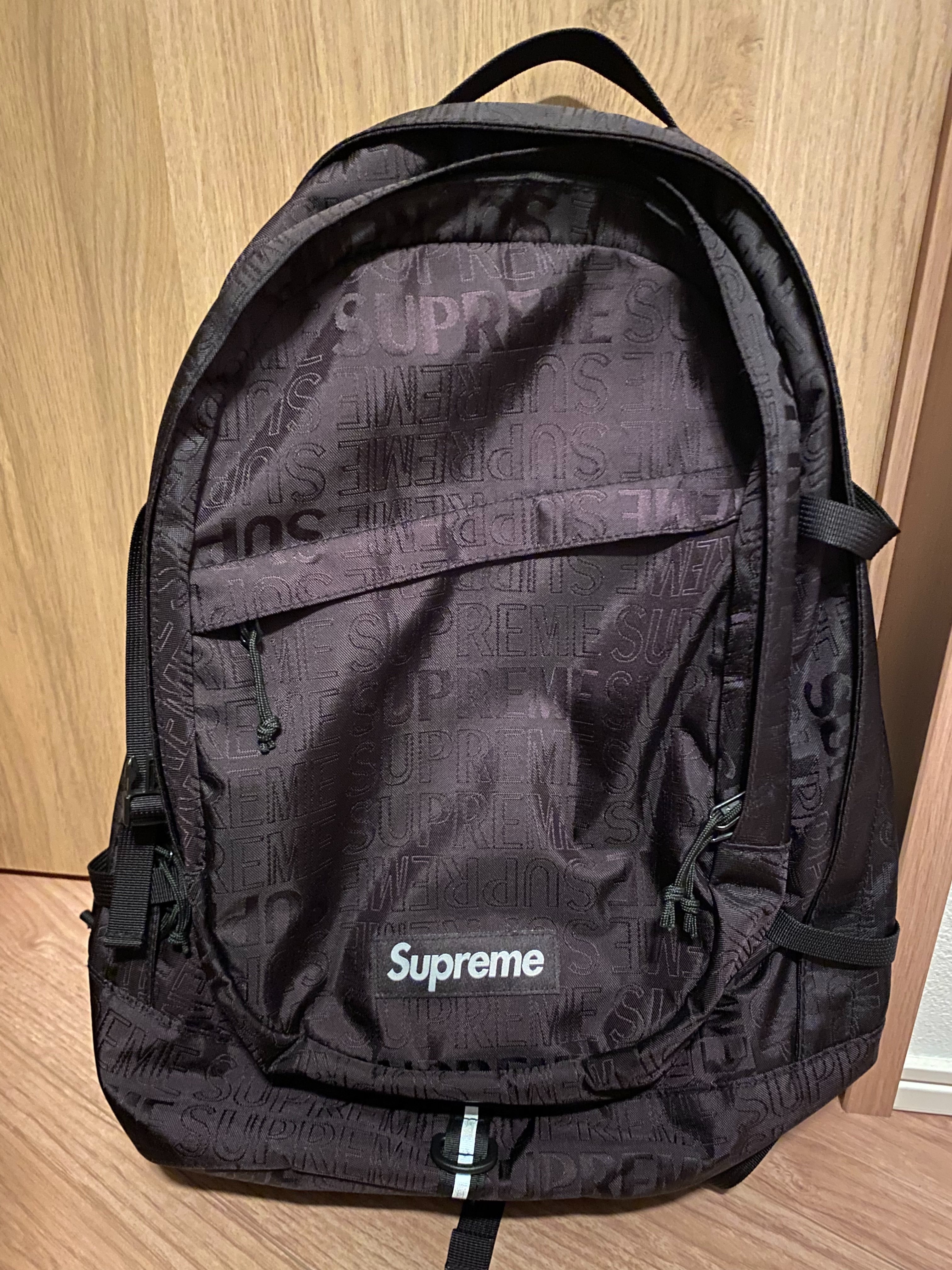 Supreme 19SS Backpack "Black"