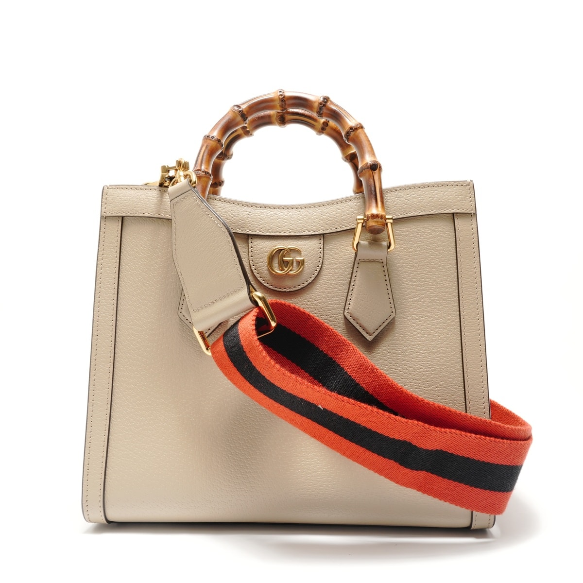 グッチ GUCCI バンブー 2WAY ダイアナ ハンドバッグ【中古】