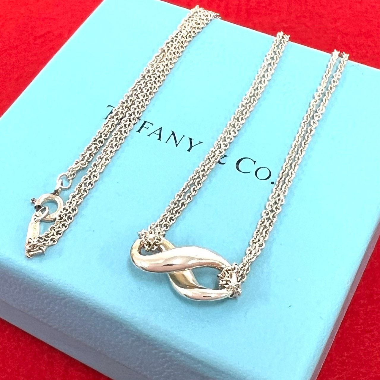 TIFFANY&Co. ティファニー インフィニティ ネックレス シルバー925 ネックレス シルバー
24834