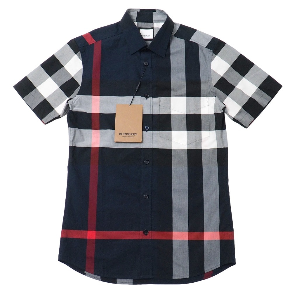 ■未使用品■BURBERRY バーバリー 半袖シャツ サイズXS チェック 20260501/RA9269