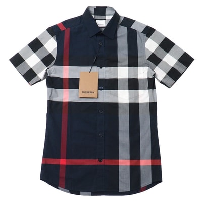 ■未使用品■BURBERRY バーバリー 半袖シャツ サイズXS チェック 20260501/RA9269