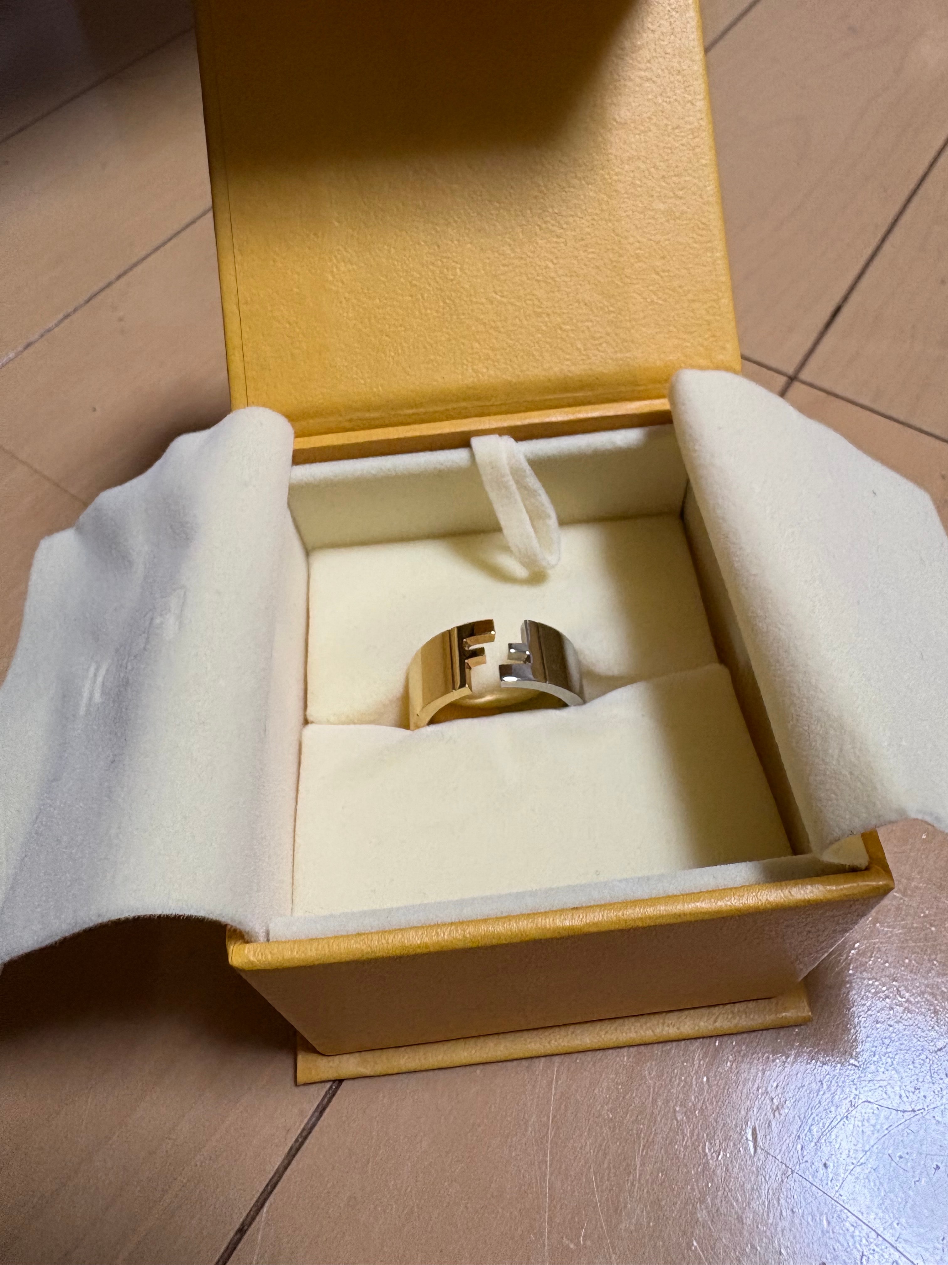 FENDI FF Ring "Gold"