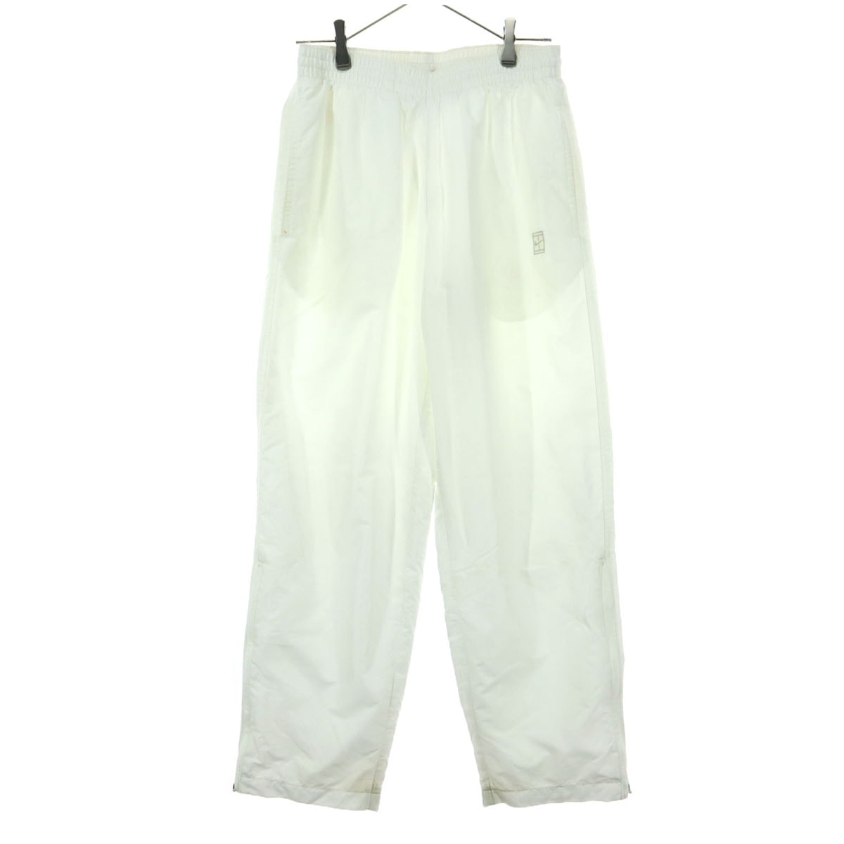 NIKE ナイキ ウインドパンツ M ホワイト 裾ファスナー