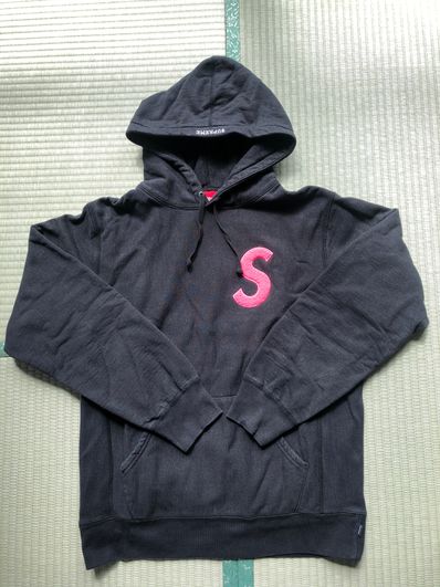 Supreme S Logo Hooded Sweatshirt "Black" (19FW)