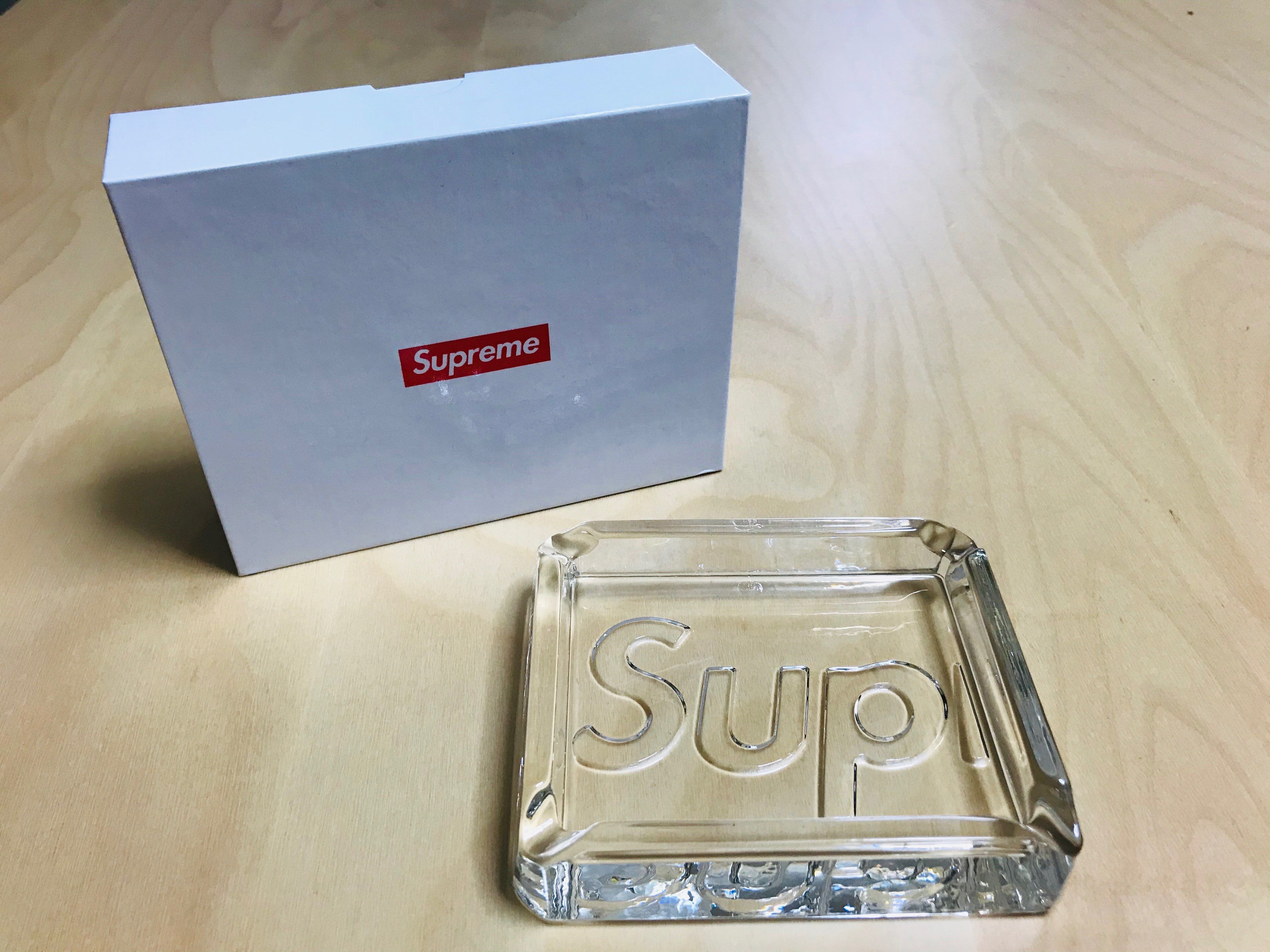 Supreme Debossed Glass Ashtray 