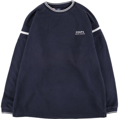 古着 ラルフローレン Ralph Lauren CHAPS チャップス ワンポイントロゴスウェットシャツ トレーナー メンズM相当/eaa576547