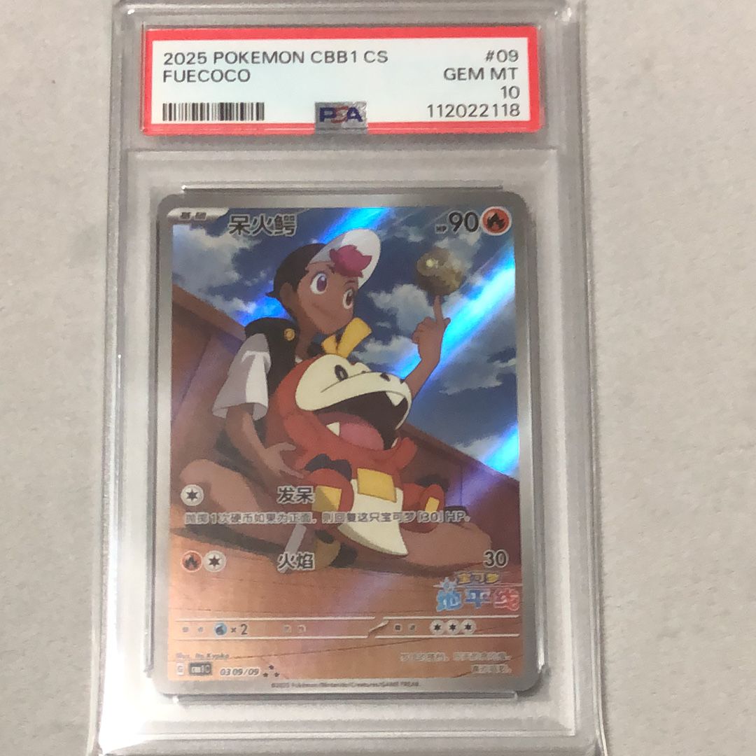 ホゲータ AR [CBB1C 03 09/09]【中国語版】(ポケモンカード ジェムパック フラッシュカード)