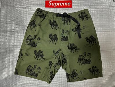 Supreme Camel Shorts (12SS) "Olive"