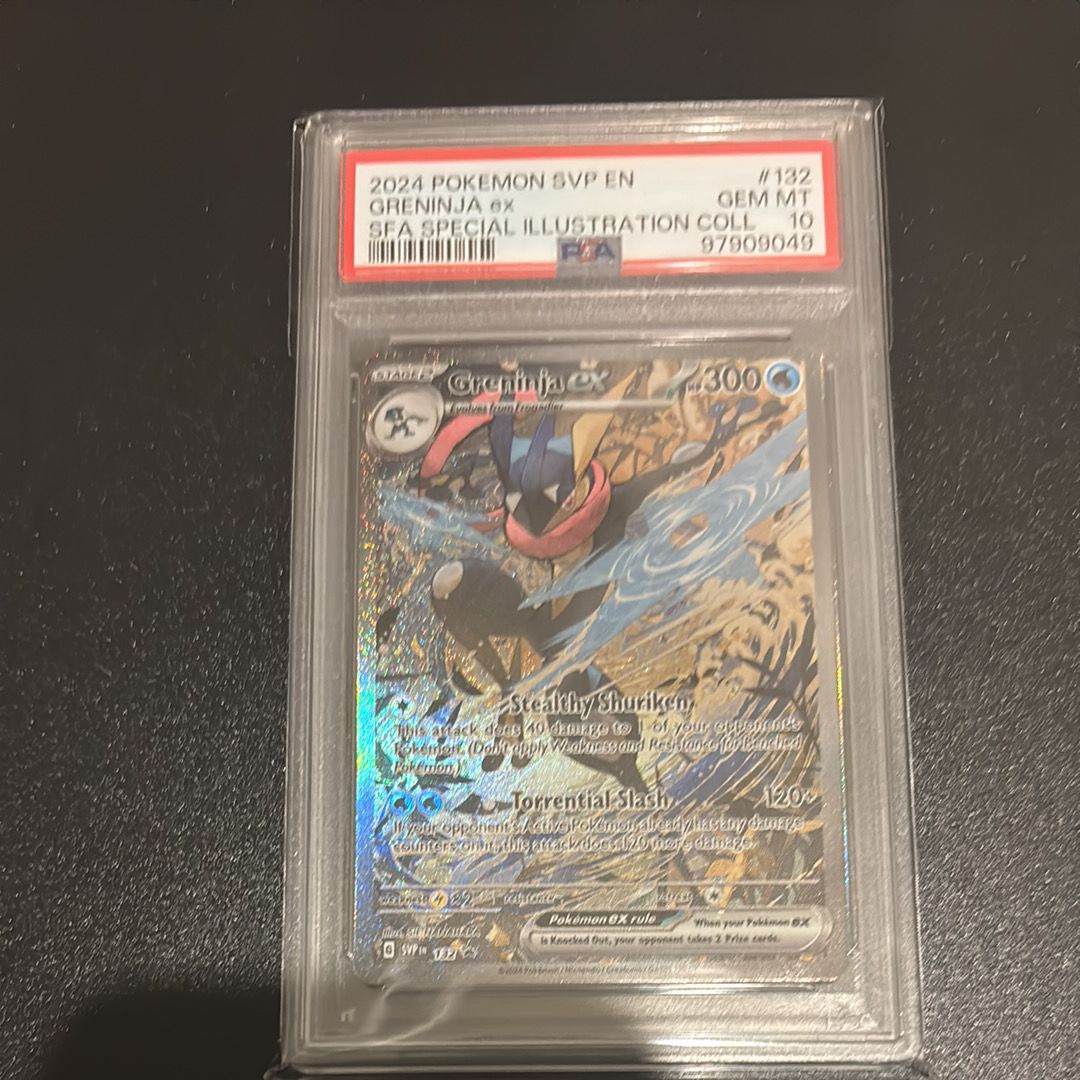 ゲッコウガex P [SVP EN 132]【英語版】(スカーレット&バイオレット「シュラウデッドフェイブル ゲッコウガex スペシャルイラストレーション コレクション」)