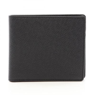 ルイ・ヴィトン LOUIS VUITTON ポルト ビエ カルト クレディ 札入れ 財布 レザー タイガ アルドワーズ メンズ ブラック系 M30462 【中古】