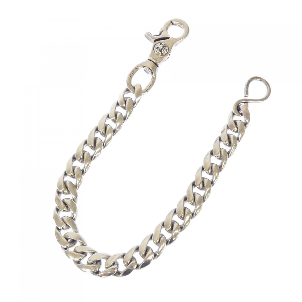 クロムハーツ CHROME HEARTS CLASSIC CHAIN LNK L25 1CLIP 1”SHOOK"" 201032967SLVL25001 ウォレットチェーン