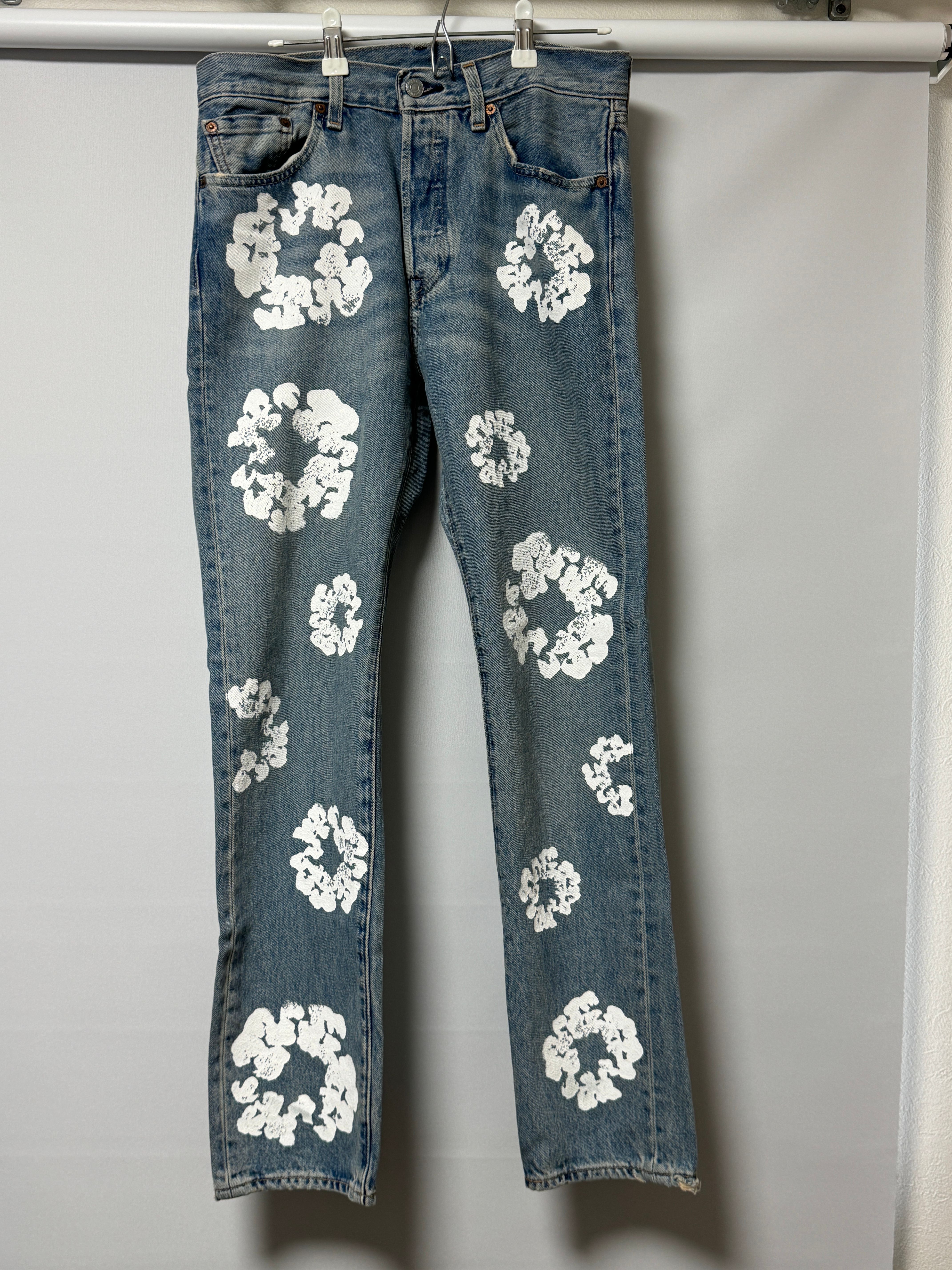 LEVI'S x Denim Tears The Cotton Wreath Jean "Light Wash"