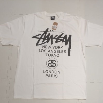 Stussy World Tour Tee "White" (2025) 3903962