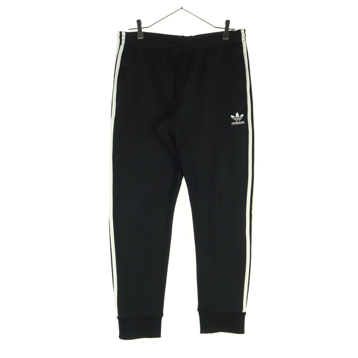 adidas アディダス トレフォイルロゴ スウェットパンツ L ブラック