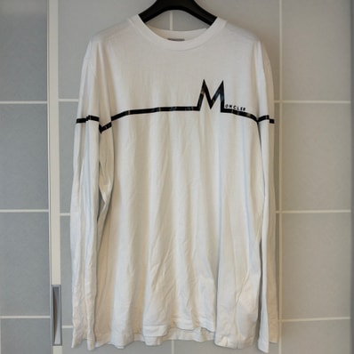 MONCLER L/S Tee "White"