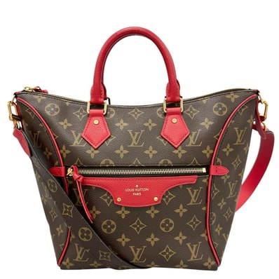 美品 LOUIS VUITTON ルイ・ヴィトン モノグラム トゥルネルPM M44027 ハンドバッグ モノグラムキャンバス ブラウン レディース【中古】
