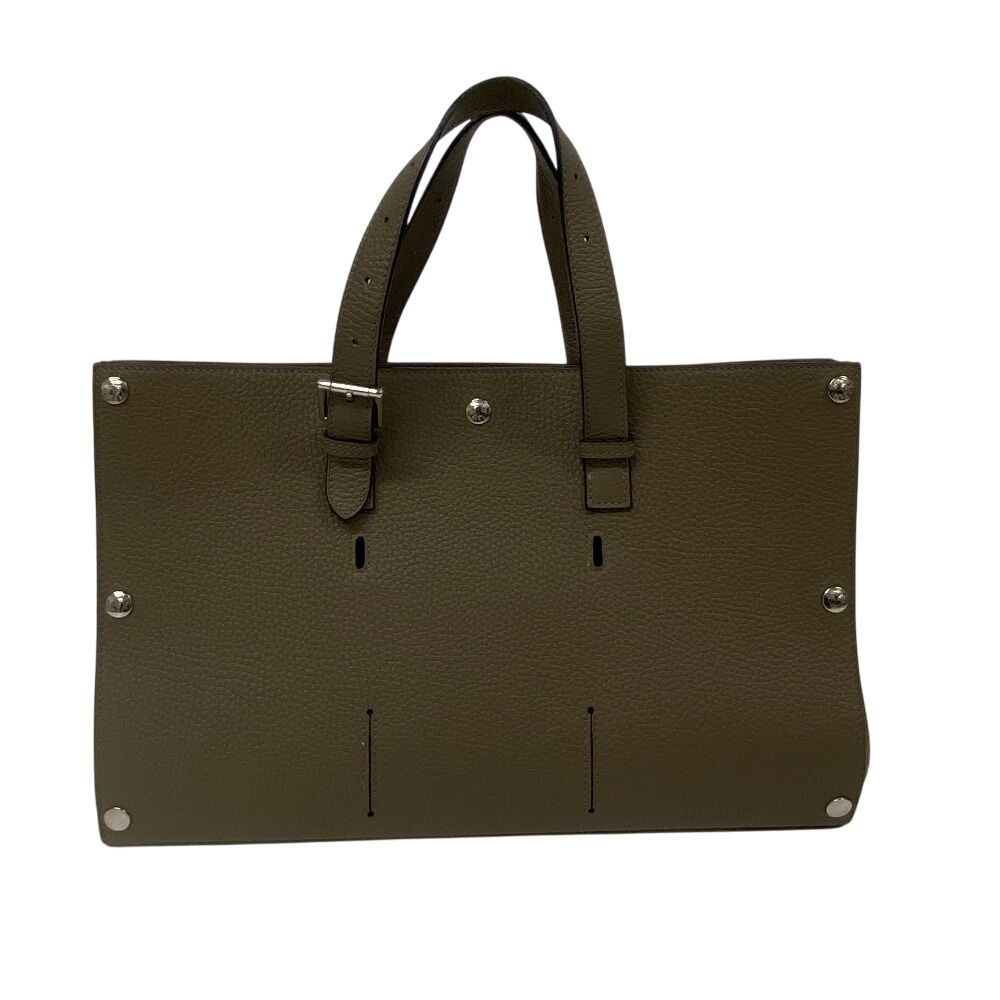 エルメス HERMES ハンドバッグ サックベロ トリヨンクレマンス エトゥープ