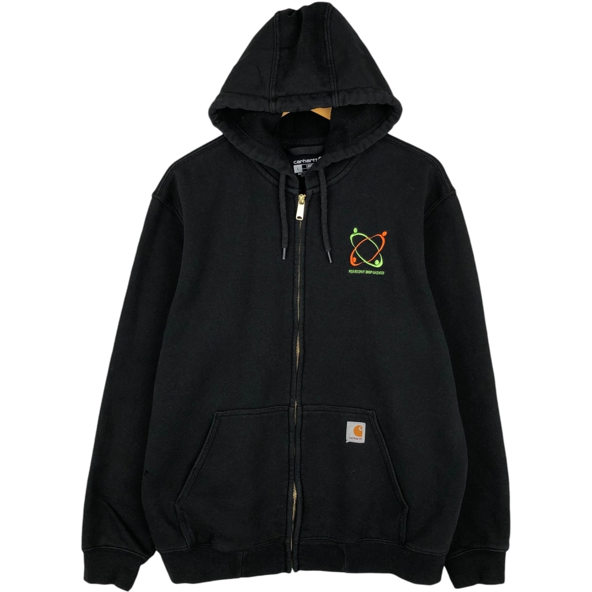 古着 カーハート Carhartt スウェットフルジップパーカー メンズL相当/eaa630449