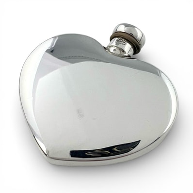 美品 ティファニー パフュームボトル ハート シルバー レディース