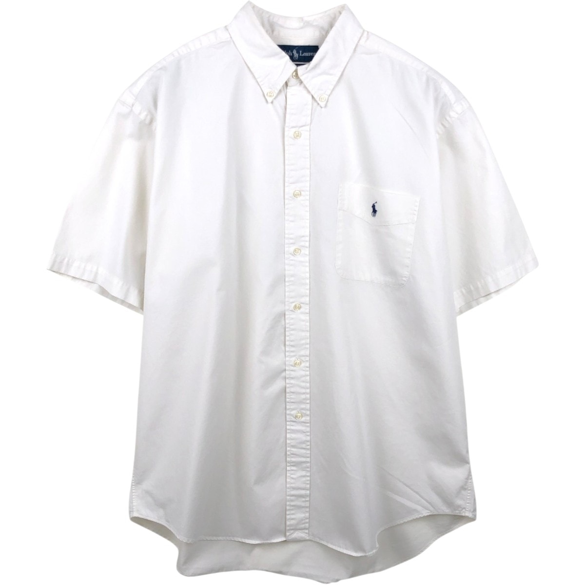 古着 ラルフローレン Ralph Lauren BLAKE 半袖 ボタンダウンシャツ メンズXL相当/eaa668654