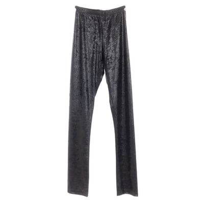 【中古】ジュンヤワタナベ JUNYA WATANABE 2023年秋冬 ポリエステルナイロン レギンスパンツ ボトムス ブラック【サイズXS】【レディース】