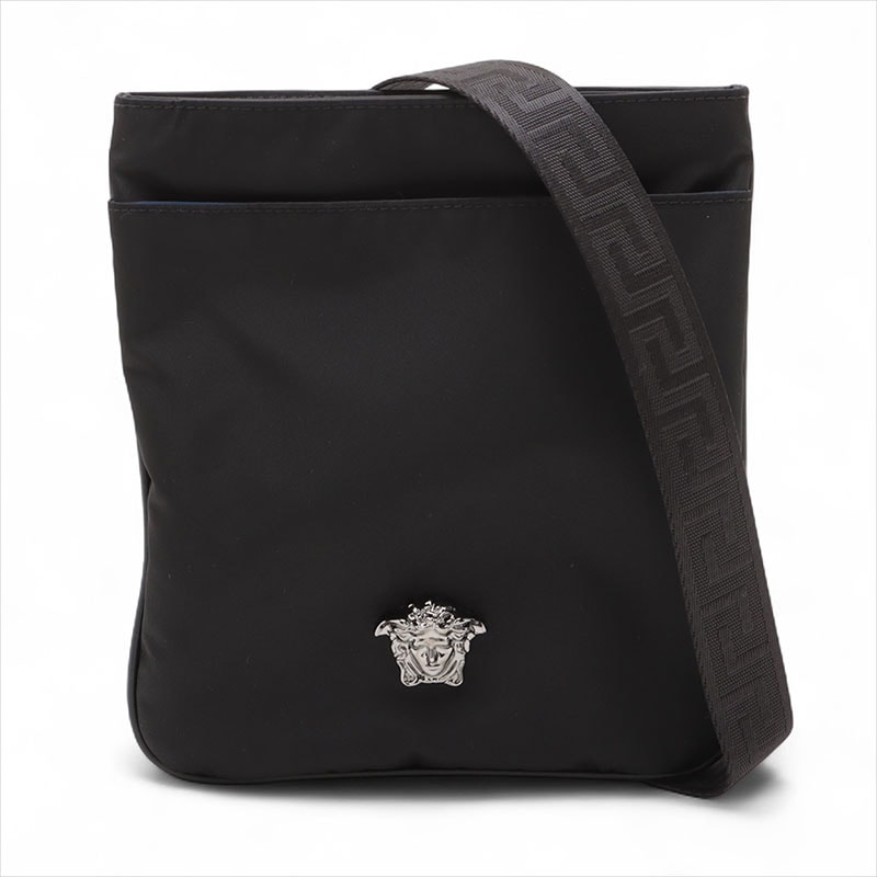 ヴェルサーチ VERSACE ナイロン メドゥーサ ショルダーバッグ【中古】