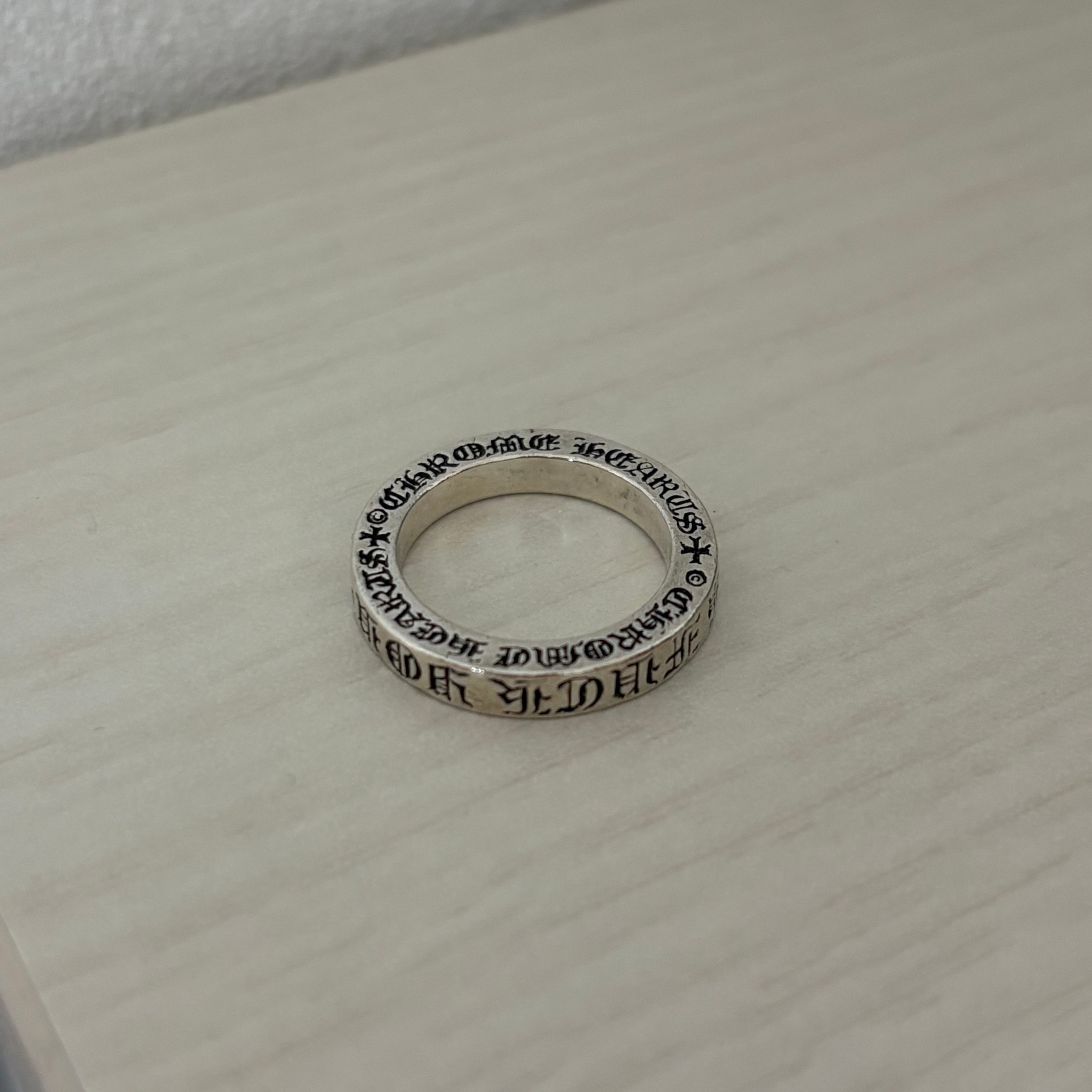 Chrome Hearts Spacer Ring FUCKYOU 3mm "Silver"