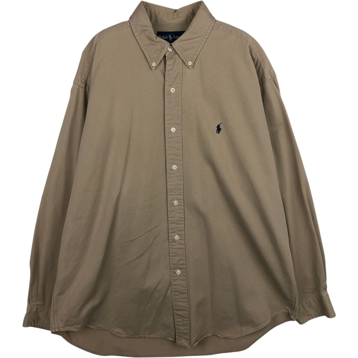 古着 ラルフローレン Ralph Lauren BLAKE 長袖 ボタンダウンシャツ メンズL相当/eaa634471
