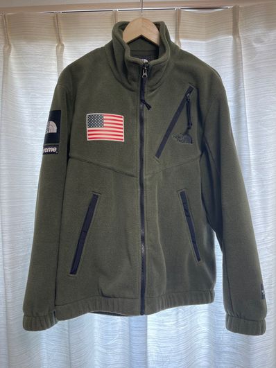 Supreme x The North Face Polartec Fleece Jacket "Olive"