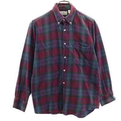 L.L.Bean 80s 長袖 チェックシャツ