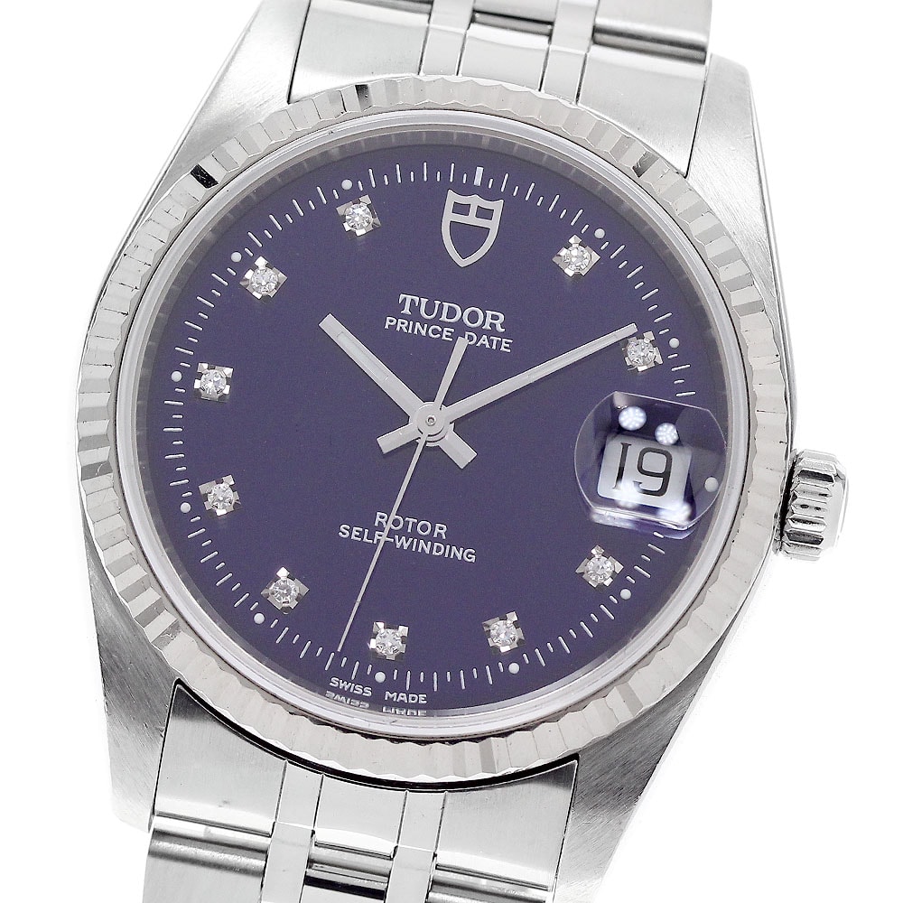 チュードル プリンスデイト 74034 メンズ 【中古】