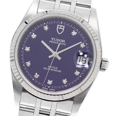チュードル プリンスデイト 74034 メンズ 【中古】