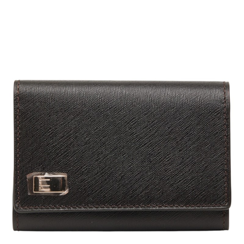 ダンヒル サイドカー キーケース ダークブラウン レザー メンズ Dunhill 中古