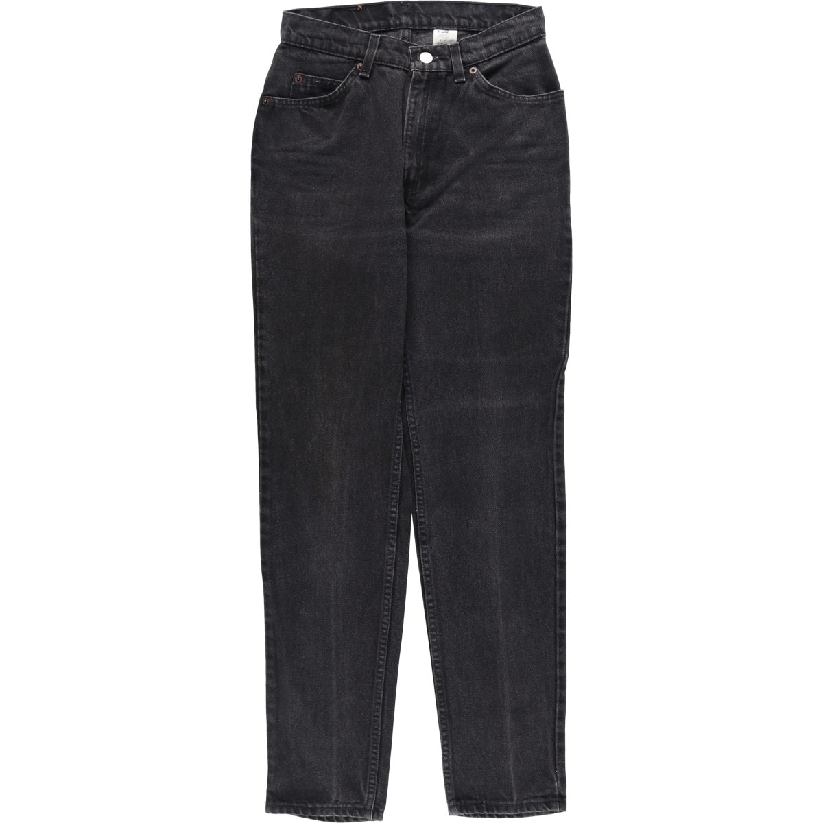 古着 90年代 リーバイス Levi's 10912-4159 SLIM FIT TAPERED LEG オレンジタブ ブラックデニム テーパードデニムパンツ USA製 レディースL(w28)相当 ヴィンテージ/eaa618927