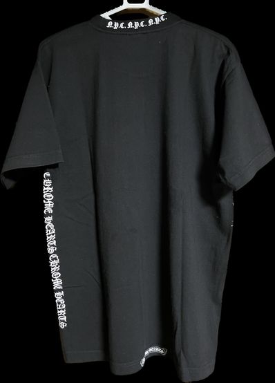 Chrome Hearts Neck Logo Fuck You Sleeve T-Shirt "Black"