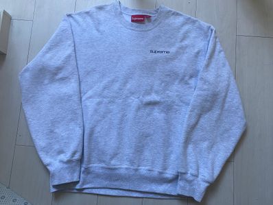 Supreme Nyc Crewneck "Ash Grey"