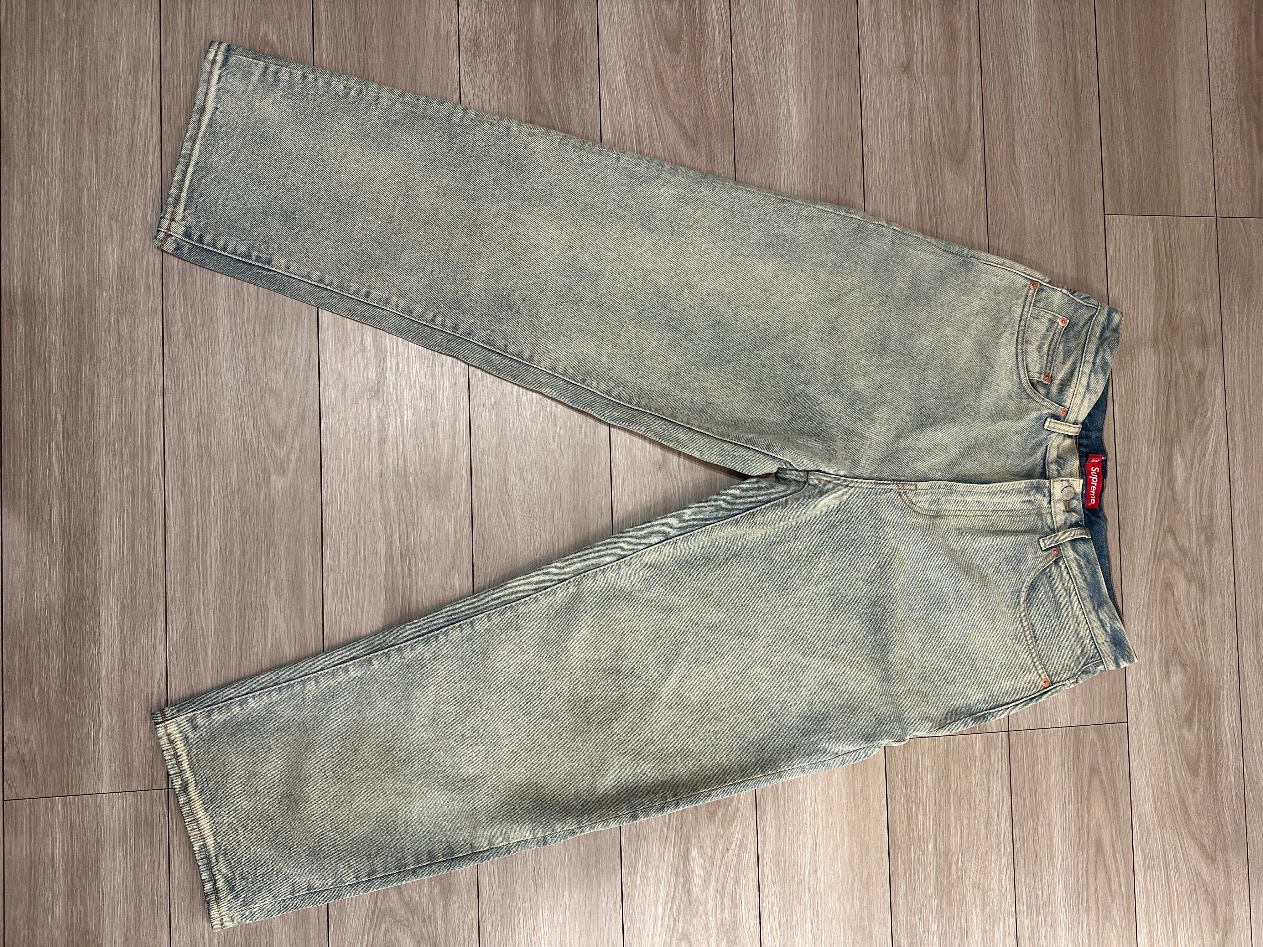 Supreme Baggy Jean "Dirty Indigo" (23SS)