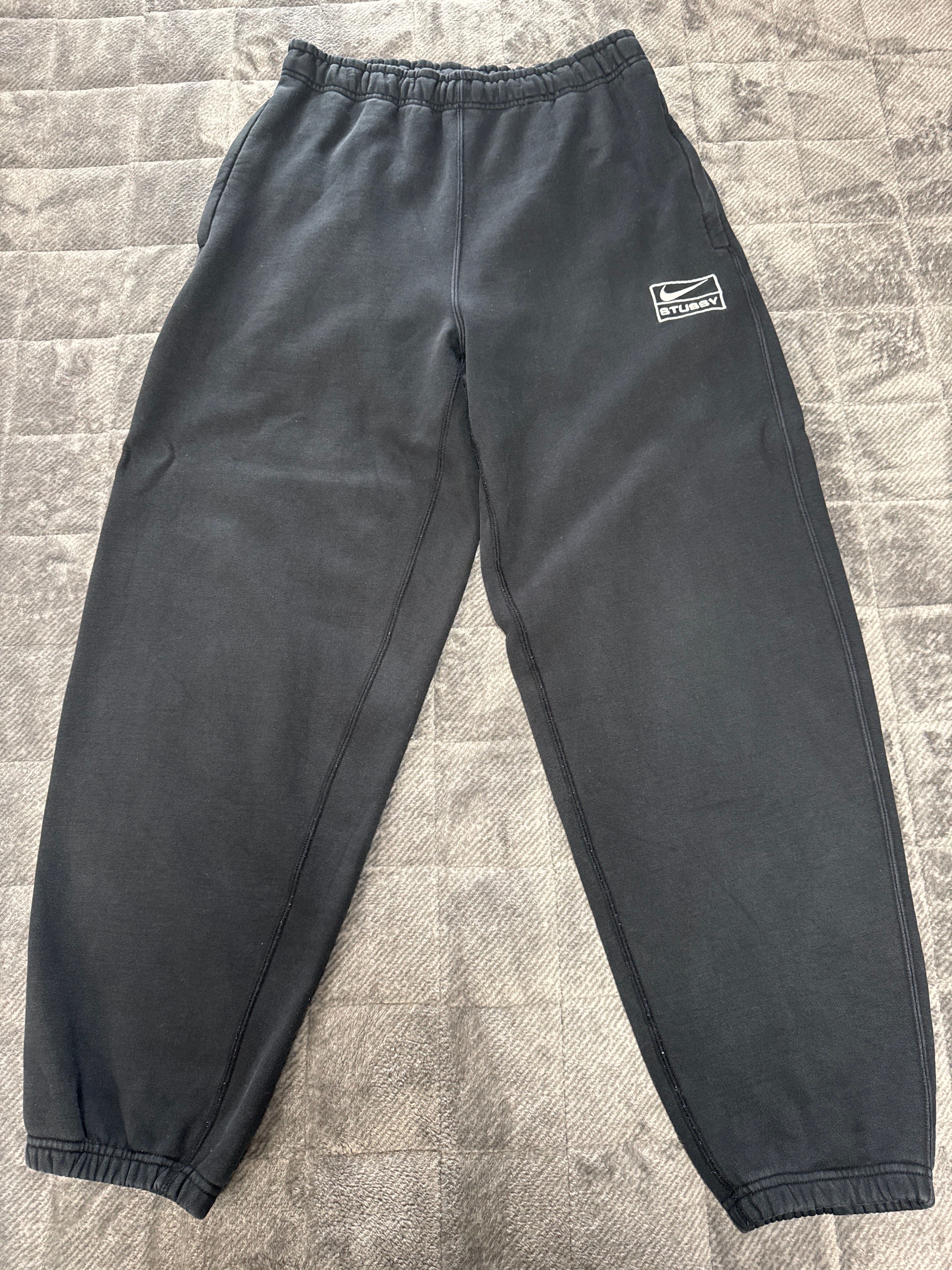 Stussy x Nike Washed Pants (US Size) "Black" DO5296-010