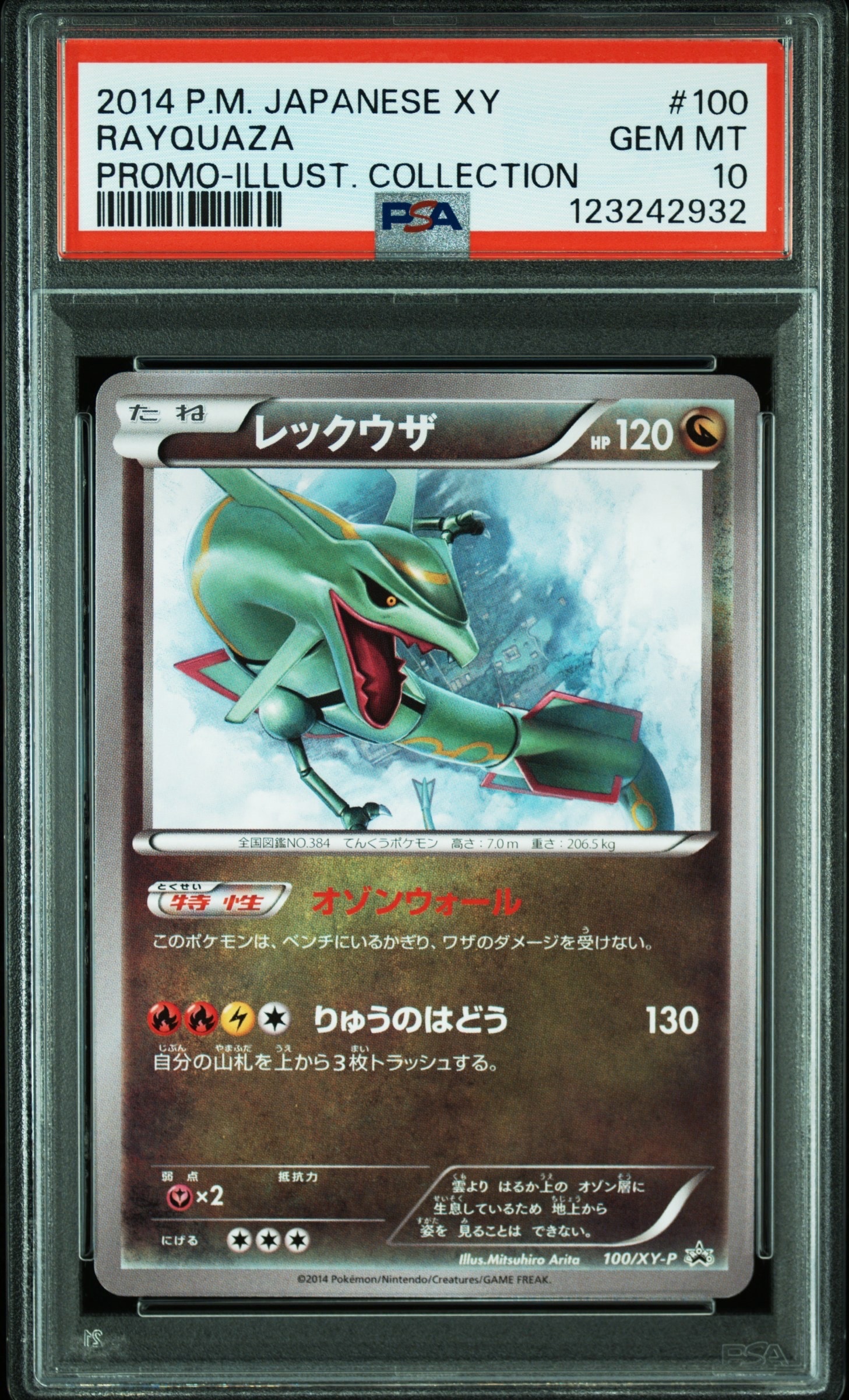 レックウザ イラストコレクション: プロモ[XY-P 100/XY-P](プロモーションカード「XY-P」)