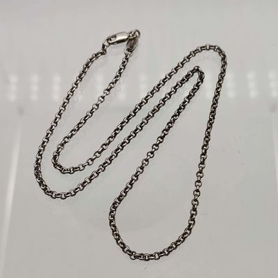 Chrome Hearts Neck Chain Roll 40cm (16 inch) "Silver"