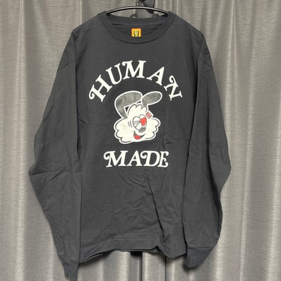 HUMAN MADE GDC White Day L/S T-shirt "Black" / VERDY