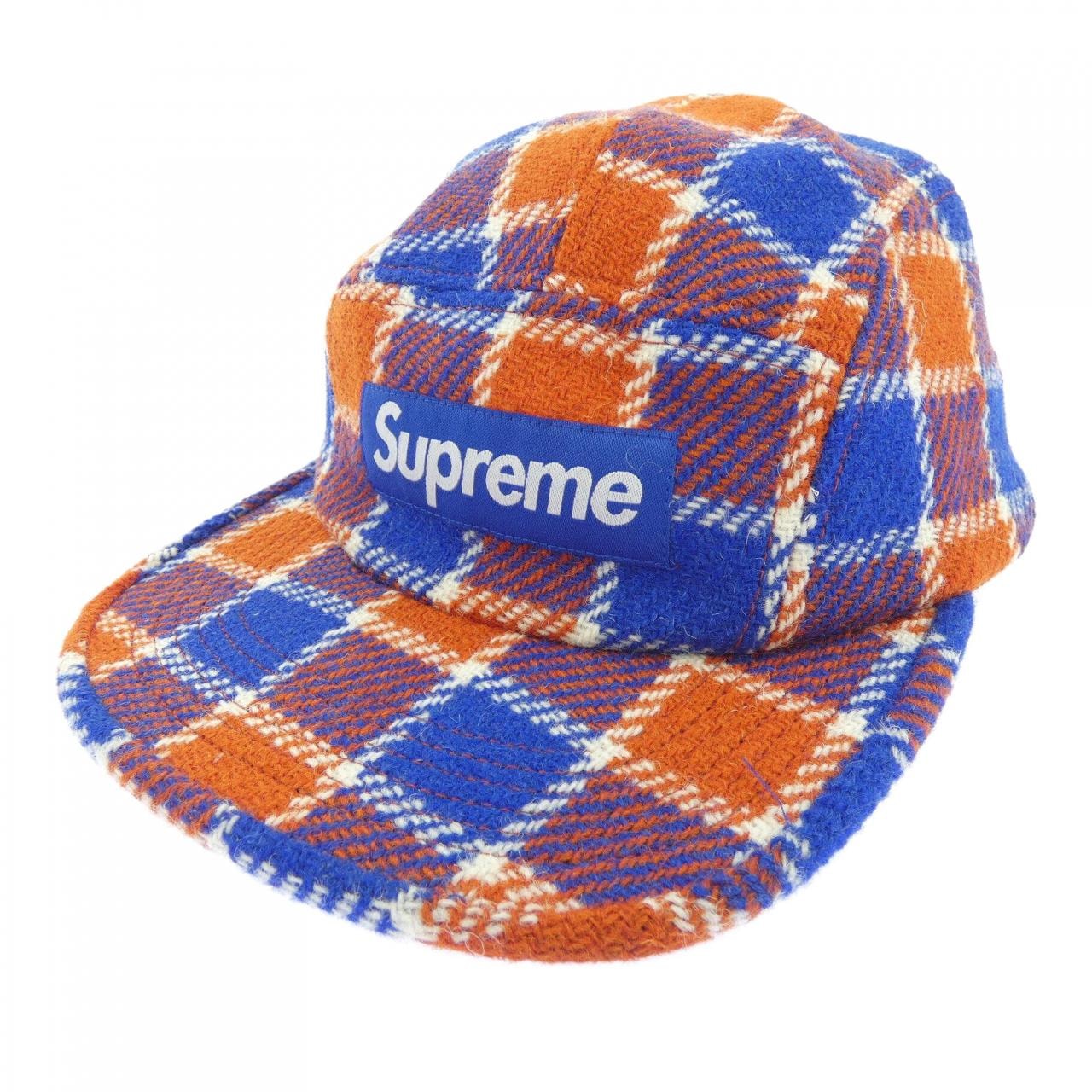 シュプリーム SUPREME Haris Tweed Camp Cap キャップ