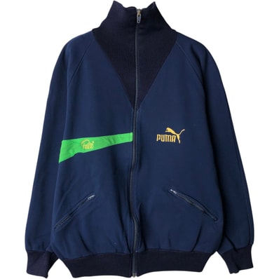 古着 80~90年代 プーマ PUMA pele ペレ ジャージ トラックジャケット メンズL相当 ヴィンテージ/eaa643675