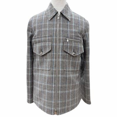 未使用品 エルメス 長袖シャツ Prince of Wales surligne